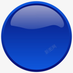 按钮素材按钮蓝色的openicon图标高清图片