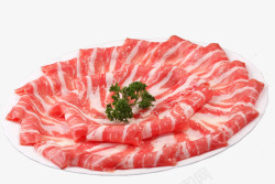 火锅配料元素淘宝肥牛鲜牛肉片高清图片