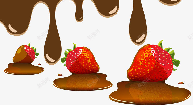 甜草莓果酱png免抠素材_新图网 https://ixintu.com EPS格式 果酱 水果 甜草莓 红色 草莓 饮食