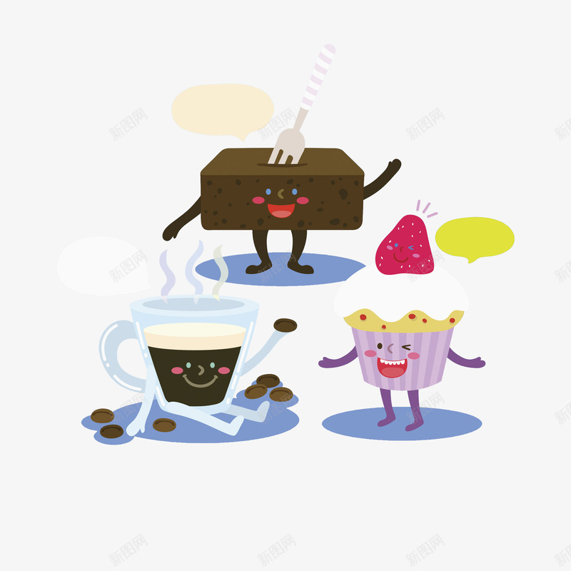 新品健康美味早餐套餐png免抠素材_新图网 https://ixintu.com 创新 卡通 多彩 巧克力蛋糕 手绘 简约 草莓 黑色