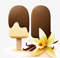 夏日冰棒美味的雪糕冰棒冰淇淋高清图片