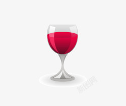 icon生活用品透明玻璃红酒杯图标高清图片
