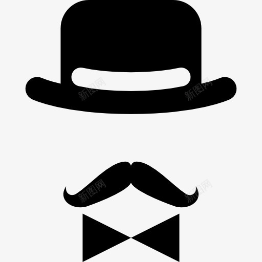 古董的男性角色的帽子鞠了一躬胡子图标png_新图网 https://ixintu.com simonbromsky 人 人老 帽子 男 男性 胡子 风格