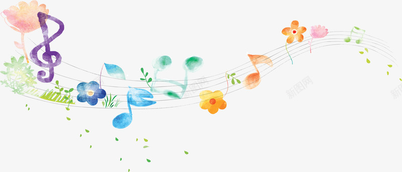 音符边框png免抠素材_新图网 https://ixintu.com 儿童 免费下载 唱歌 小朋友音乐 彩绘音符 橘色音符 音乐