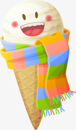 冰激凌插画美味的冰淇淋美食图标高清图片