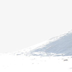 圣诞节雪景素材