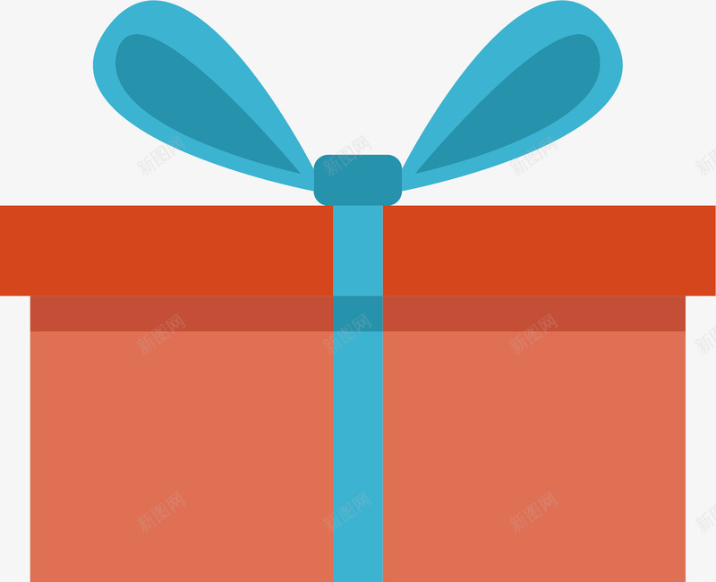 红色的礼物盒矢量图ai免抠素材_新图网 https://ixintu.com 包装 卡通手绘 盒子 礼品 红色 设计 矢量图