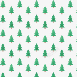 可爱圣诞树背景底纹矢量图素材