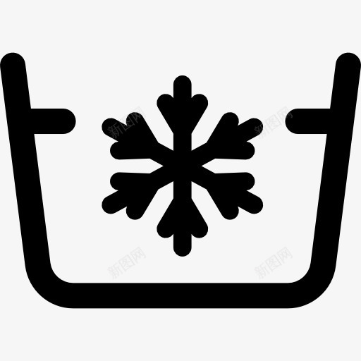 冷水图标png_新图网 https://ixintu.com 形状 洗 洗衣 清洁 符号 雪花
