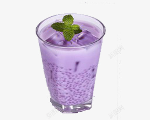 甜蜜饮品png免抠素材_新图网 https://ixintu.com 果汁 浪漫 紫色 饮料