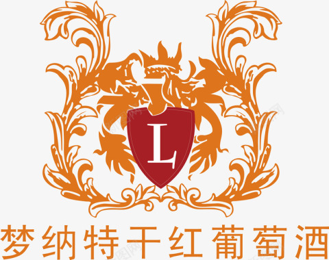 特纳葡萄酒logo矢量图图标图标