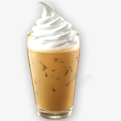 雪顶奶茶咖啡高清图片