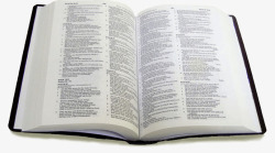 英文版本展开的英文圣经高清图片