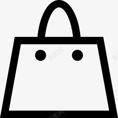 商场购物袋icon图标图标