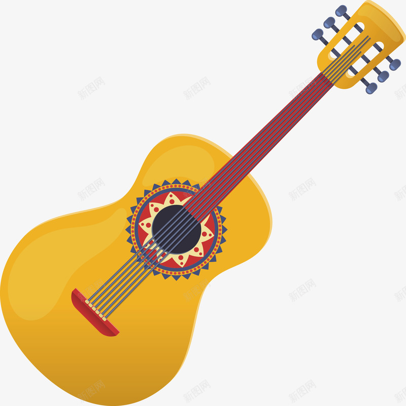 一个黄色吉他矢量图eps免抠素材_新图网 https://ixintu.com 一个吉他 吉他 吉他PNG 矢量吉他 黄色 黄色吉他 矢量图