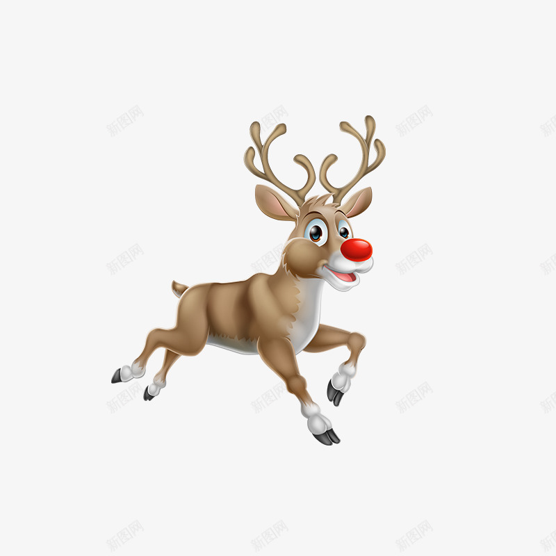 浪漫圣诞节麋鹿图标png_新图网 https://ixintu.com 图标 圣诞节 浪漫 麋鹿