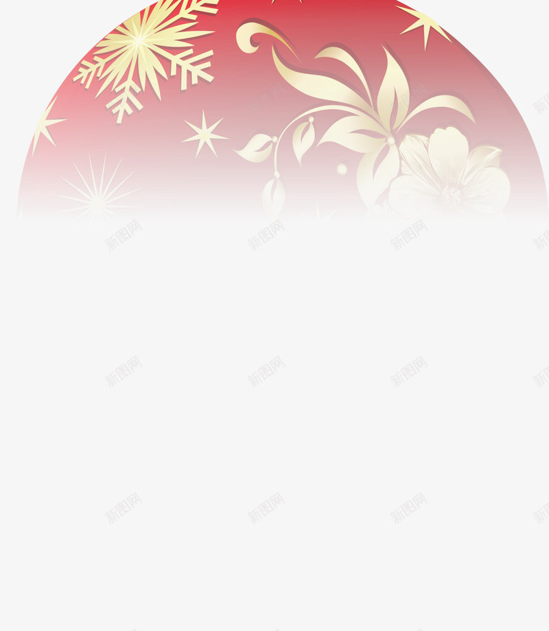 圣诞节红色圣诞球png免抠素材_新图网 https://ixintu.com 圣诞节吊球 红色圣诞球 金色吊环 金色花纹 金色闪光 金色雪花