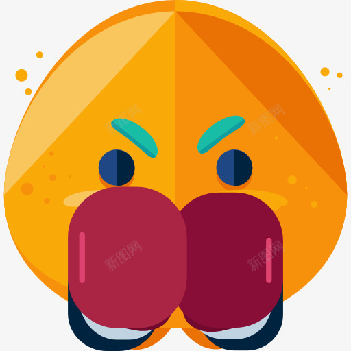 Boxer图标png_新图网 https://ixintu.com emoji 拳击手 表情