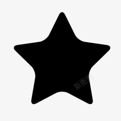 五角星icon五角星icon图标高清图片