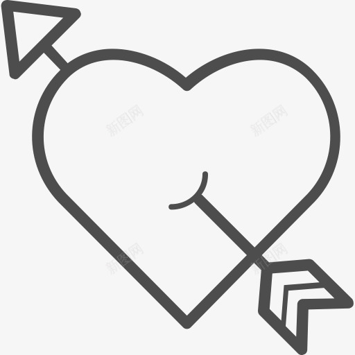 丘比特心爱情人节情人节valenticons图标png_新图网 https://ixintu.com Cupid heart love valenticons valentine 丘比特 心 情人节 爱