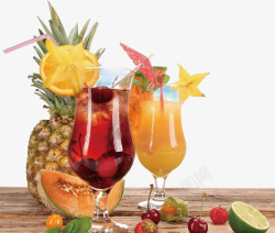 放置在桌面上的饮料放在桌面上的果汁饮品高清图片