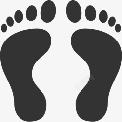 footprints人类的足迹windows8Metrostyleicon图标高清图片