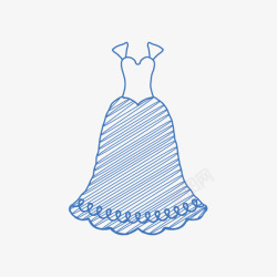 奢华的婚纱欧式复古女式礼服高清图片