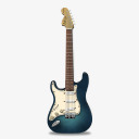 Stratocaster吉他绿素材