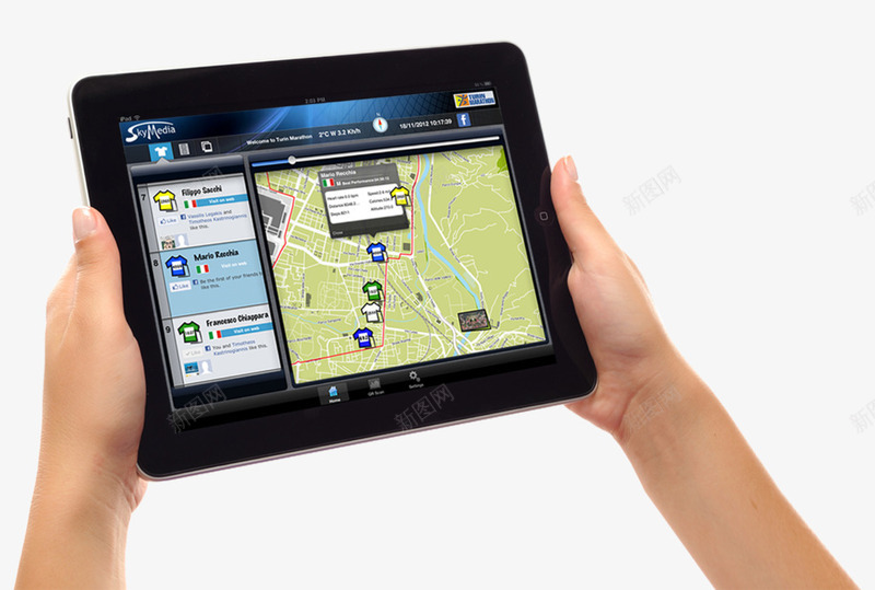 手拿平板电脑png免抠素材_新图网 https://ixintu.com ipad 数码产品 现代科技 移动 移动互联 移动互联网 设计