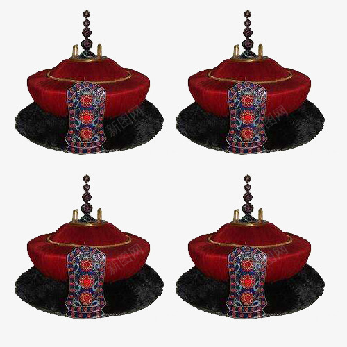 各朝代皇帝的帽子png免抠素材_新图网 https://ixintu.com 尊贵 材质 皇帝帽子 红色 身份的象征