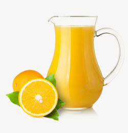 橙汁果汁素材