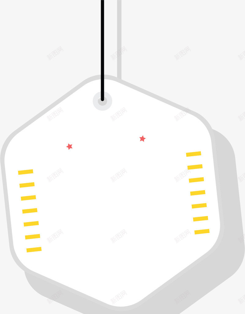 多边形促销的挂饰矢量图ai免抠素材_新图网 https://ixintu.com 促销 促销挂饰 促销标签 六边形 多边形 矢量png 矢量图