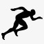 跑步者跑步者黑色的freemobileiconkit图标高清图片