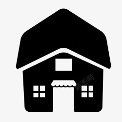 小房子符号小房子符号icon图标高清图片