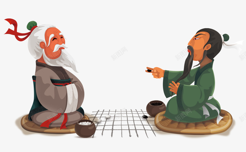 下棋对弈png免抠素材_新图网 https://ixintu.com 下棋 中国古代人物 中国风 古人对弈 古代人物 古风下棋 对弈