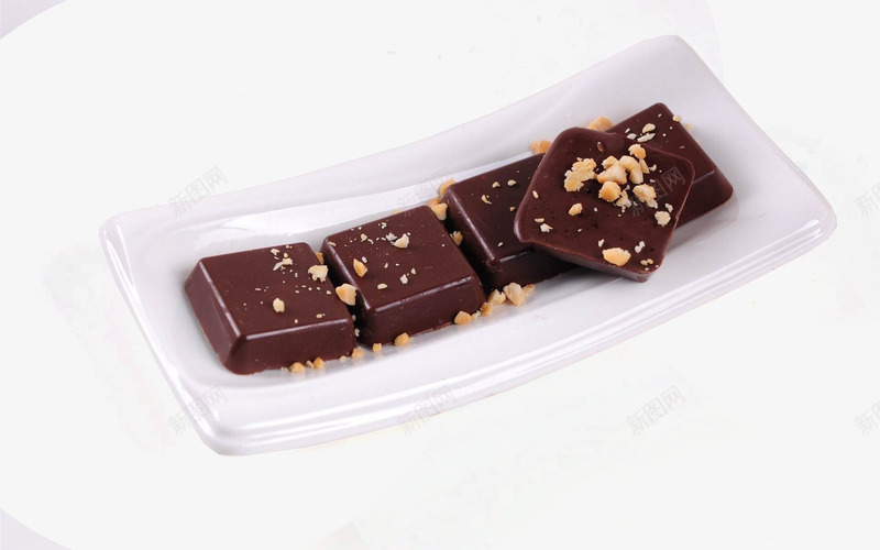 美食黑巧克力png免抠素材_新图网 https://ixintu.com 巧克力 美食 零食 黑色