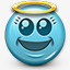 表情符号天使圣处女图标png_新图网 https://ixintu.com angel emoticon saint smiley virgin 圣 天使 笑脸 维珍 表情符号