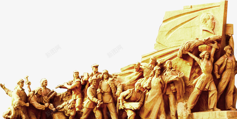 金色人民英雄纪念碑png免抠素材_新图网 https://ixintu.com 人民英雄纪念碑 向英雄致敬 装饰 设计 部队雕塑 金色 雕塑