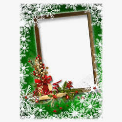 圣诞话框圣诞节浪漫相框高清图片