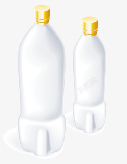 空白塑料瓶素材