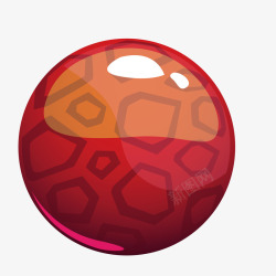 花纹彩球创意五彩球矢量图素材