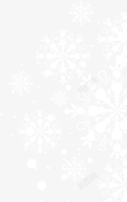 唯美粉红色雪花飘落唯美白色雪花高清图片