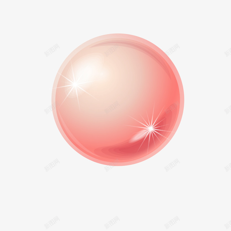 红色圆球图案png免抠素材_新图网 https://ixintu.com 图案 圆球 红色 闪光