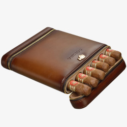 小型雪茄盒雪松木内衬雪茄盒高清图片