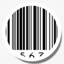 轮条形码扫描仪Lipseicons图标png_新图网 https://ixintu.com Barcode Round scanner 扫描仪 条形码 轮