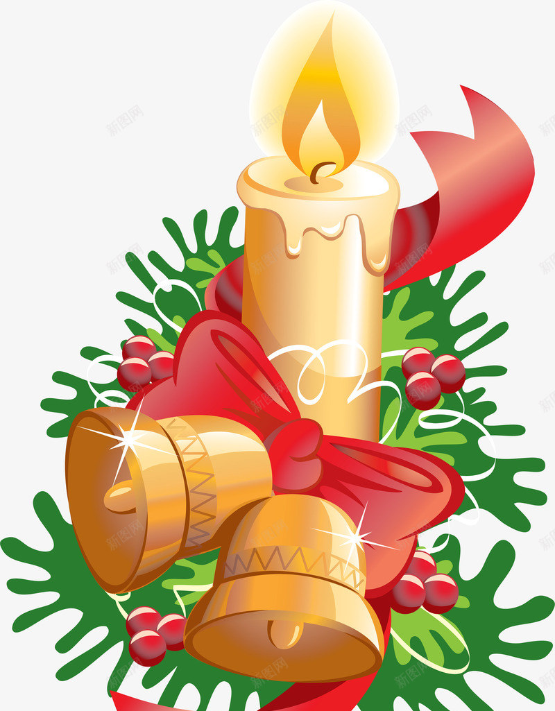 圣诞节蜡烛11png免抠素材_新图网 https://ixintu.com 圣诞节 圣诞节蜡烛 蜡烛 蜡烛PNG