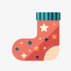 复古袜子复古圣诞袜子UI图标矢量图高清图片