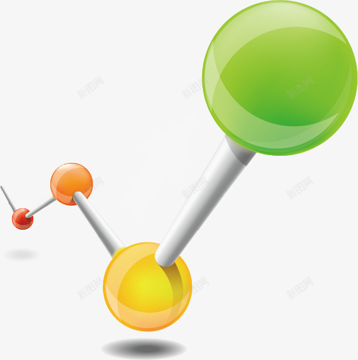 分子图表矢量图eps免抠素材_新图网 https://ixintu.com ppt元素 分子 分类图表 圆球 矢量图