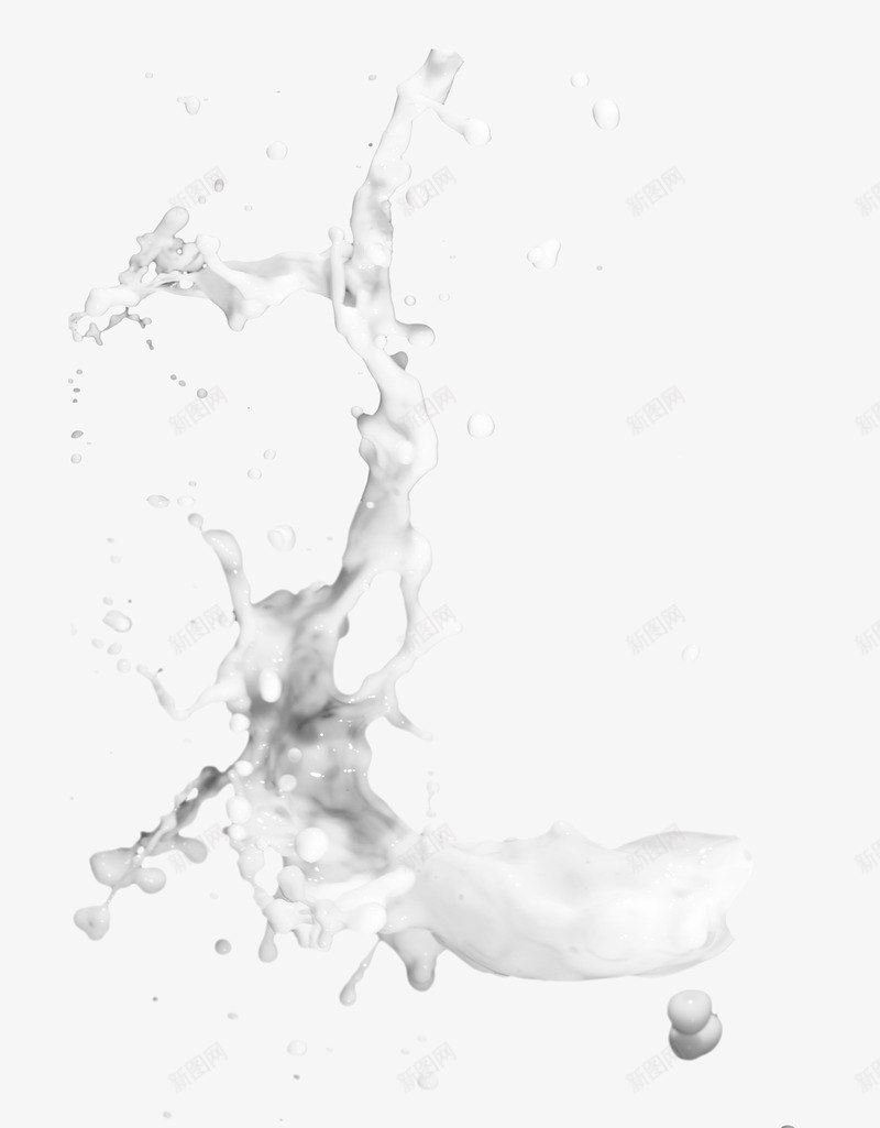 动感牛奶液体png免抠素材_新图网 https://ixintu.com 动感 动感牛奶液体 奶花 水柱 泼洒 泼溅 液体 牛奶 白色 诱人