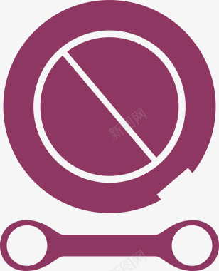 扁平化妆品icon图标图标
